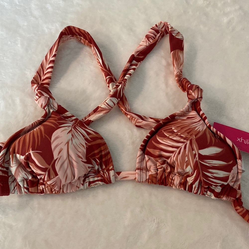 Criss Cross Swim Bikini Top